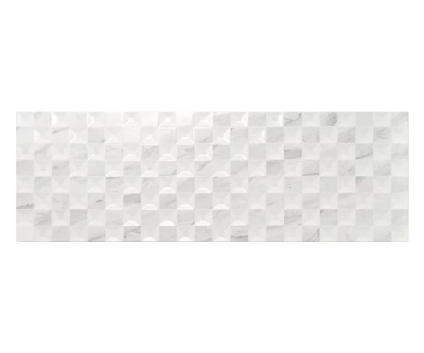 Obklad jako mramor APE Statuary Troya Shine 25x75 - bílá