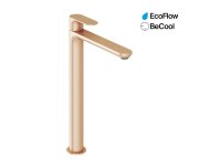 Umyvadlová stojánková baterie Eleganta BeCool EL 015.01 - EL 015.61RGB Umyvadlová stojánková baterie BeCool 335 mm bez výpusti, růžové zlato kartáčované X070423