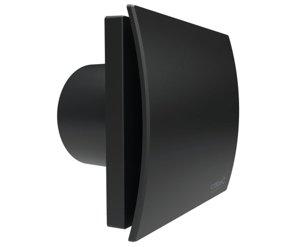 Cata Silentis Uc 10 Koupelnový Ventilátor Axiální, 8w, Potrubí 100mm, černá