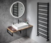 Sapho Metro Dos Otopné Těleso 550x1430 Mm, černá Mat