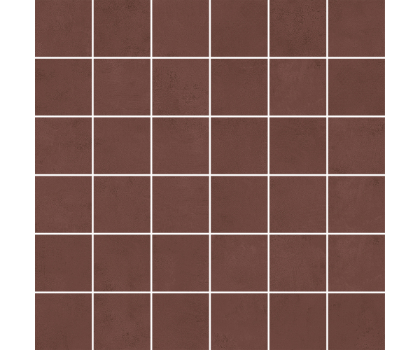 Mozaika Ascot Pigmenta Plum MOSAICO MIX 29,7x29,7 Mat. - hnědá