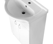 Aqualine Simplex Economy 50 Umyvadlová Skříňka Včetně Umyvadla 47x83,5x29cm