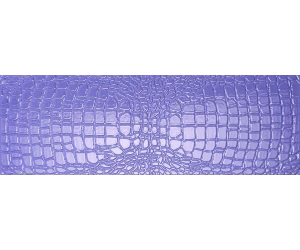 Extravagantní dekor Settecento Crocotiles Croco Joy Lilla 24x72 - fialová