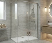 Gelco Luxor Boční Stěna 800mm, čiré Sklo