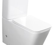 Sapho Porto Wc Kombi, Rimless, Spodní/zadní Odpad, Bílá