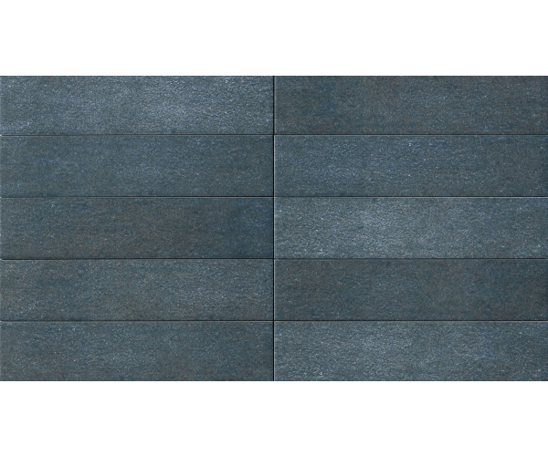 Dlažba jako cihla Cir Porta Nuova Petrolio 6.5x29 Mat. - antracitová