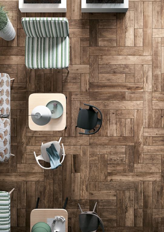 Realizace Venkovní dlažba Deceram Outdoor NN Wood Brown