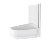 Vanová zástěna AVSK1 ARC - AVSK1 ARC 150 P lesk+transparent 7Q7P0CR0Y1