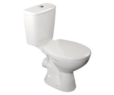 Aqualine Juan Wc Kombi, Dvojtlačítko 3/6l, Zadní Odpad, Bílá