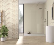 Obklad jako beton APE Colorful Champagne Rett. 30X90 - béžová