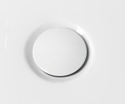 Aqualine Set Krytka Přepadu, Vanová Výpust 6/4", Click-clack, Bílá Lesk