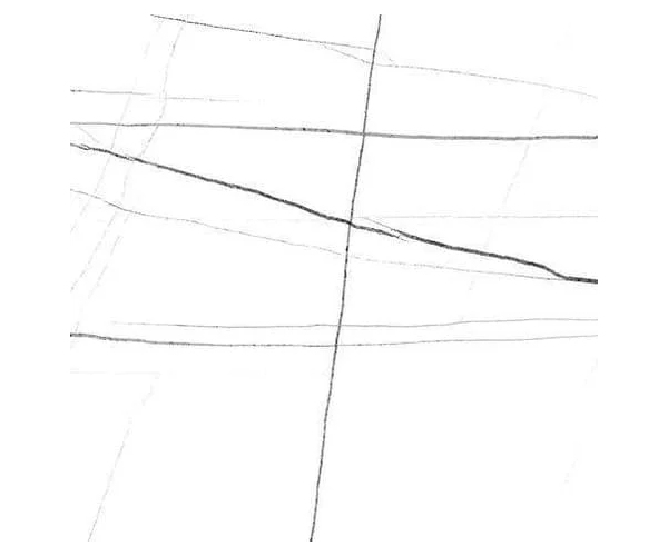 Dlažba jako mramor Settecento Reverse Artic Natural 10x10 Rett. - bílá