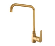 Dřezová baterie ZAMBEZI ZLATÁ - kartáčovaná 1/2" ZA007.5/5ZK