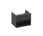 SD Lite 60 skříňka pod umyvadlo - SD Lite 60 skříňka pod umyvadlo černá matná X000001856