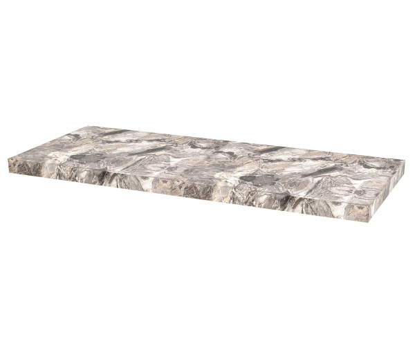 Sapho Avice Deska Pod Umyvadlo 110x39cm, Tl.5cm, šedý Kámen