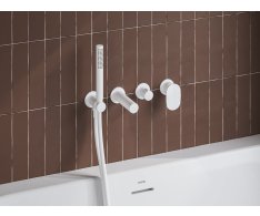 Podomítková baterie vanová Spring SG 068, s přepínačem, s tělesem - SG 068.10WHM.O3