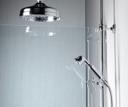 Sapho Vanity Sprchový Sloup K Napojení Na Baterii, Hlavová, Ruční Sprcha, Chrom