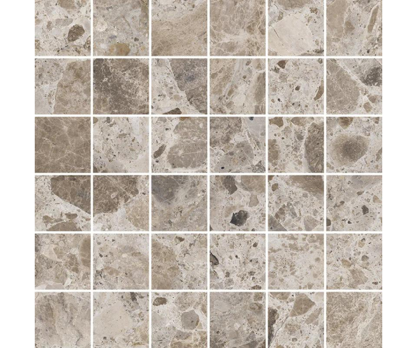 Mozaika jako terrazzo Mirage NORR Öken RR08 Mos. 36T 30x30 Nat. - béžová