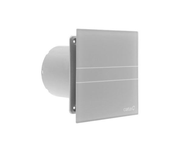 Cata E-100 Gst Koupelnový Ventilátor Axiální S časovačem, 8w, Potrubí 100mm, Stříbrná