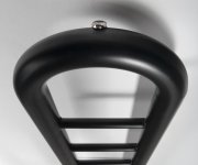 Sapho Horizon Otopné Těleso 330x1500 Mm, černá Mat