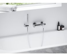 Vanová nástěnná baterie Eleganta - EL 022.00CR Vanová nástěnná baterie bez sprchov