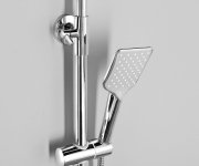 Aqualine Factor Sprchový Sloup S Pákovou Baterií, Chrom