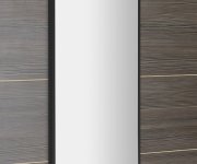 Sapho Arowana Zrcadlo V Rámu 35x90cm, černá Mat