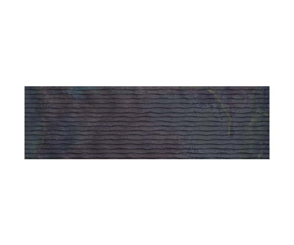 Dekor jako kov Aparici Corten Sapphire Swell 45x120 Rett. - antracitová