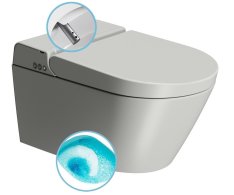 Gsi Wclean Závěsné Wc Swirlflush S Integrovaným Elektronickým Bidetem, Cenere Dual-mat