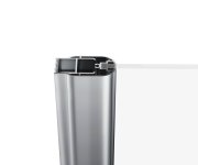 Sprchový kout Chrome CRV2+CRV2 - CRV2 110, satin+transparent 1QVD0U00Z1