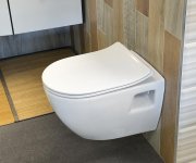 Sapho Edita Wc Sedátko, Slim, Soft Close, Easy Take, Bílá