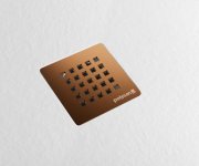 Polysan Treneca Vaničkový Sifon, Průměr Otvoru 90mm, Dn40, Krytka Měď Mat