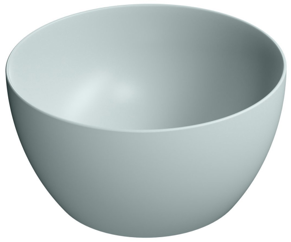 Gsi Pura Keramické Umyvadlo Na Desku Vysoké, Průměr 42cm, Ghiaccio Mat