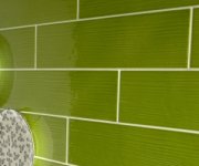 Retro obklad Tonalite Paintboard Verde 10x40 - zelená