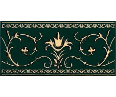 Petracers Grand Elegance Gold Narciso-A oro su Verde 10x20