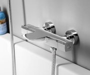 Sapho Mixona Nástěnná Vanová Termostatická Baterie, Chrom