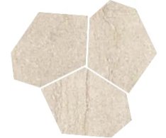 Coem Sinai Beige Mosaico Trapezi 28,5x30,2 Nat. Rett.