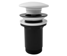 Výpusť umyvadlová CLICK-CLACK 5/4 s keramickou zátkou MD0485CMATB