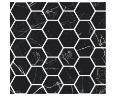 Fioranese Marmorea Port Laurent effect MOSAICO ESAGONI 30x30 Luc. Rett.