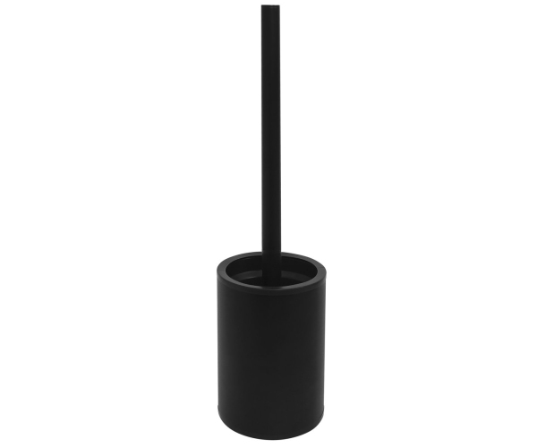 Sapho X-round Black Wc štětka Na Postavení, černá Mat