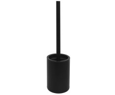 Sapho X-round Black Wc štětka Na Postavení, černá Mat