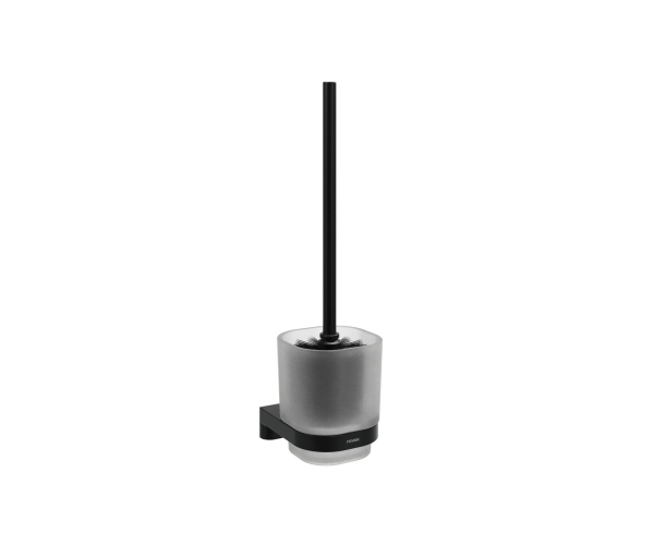 Držák s WC štětkou a nádobkou Chrome II CR II 410 - CR II 410.20BLM Držák s WC št