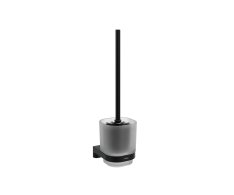Držák s WC štětkou a nádobkou Chrome II CR II 410 - CR II 410.20BLM Držák s WC št