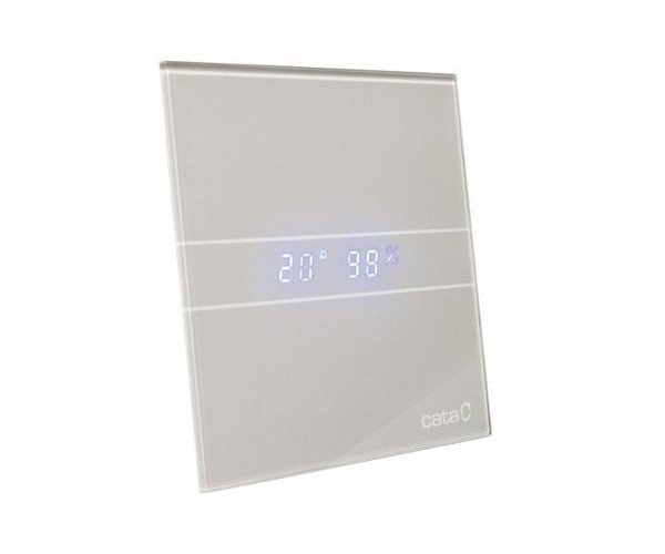 Cata Sklo Pro Ventilátor 00900600, Stříbrná