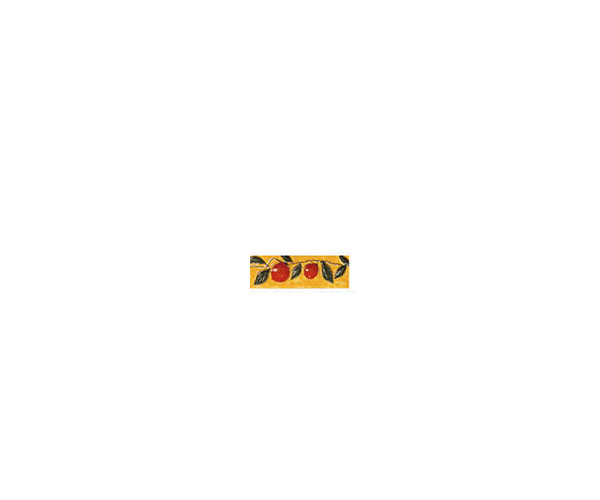 Retro listela Tonalite Provenzale Listello Aranci Giallo 5x15