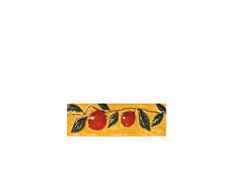 Tonalite Provenzale Listello Aranci Giallo 5x15
