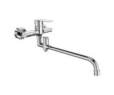 Mereo Nástěnná Baterie Do Byt. Jádra, Pego, 150 Mm, S Trubkovým Ramínkem ø 18 Mm - 