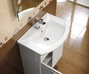 Aqualine Zero Keramické Umyvadlo Nábytkové 75x48,5cm, Bílá