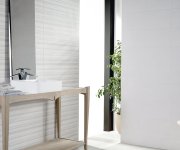 Dekor jako beton Azuvi Concept Ruled Mix 25x75 Mat. - bílá