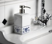 Gedy Cixi Dávkovač Mýdla Na Postavení, Porcelán, Bílá/modrá